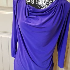 Jennie and Marlis knit cowl top Size M